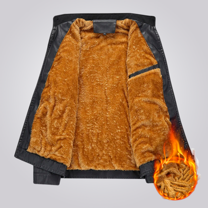 JAQUETA CORDILHEIRA AUTHENTIC COURO SINTÉTICO MASCULINA