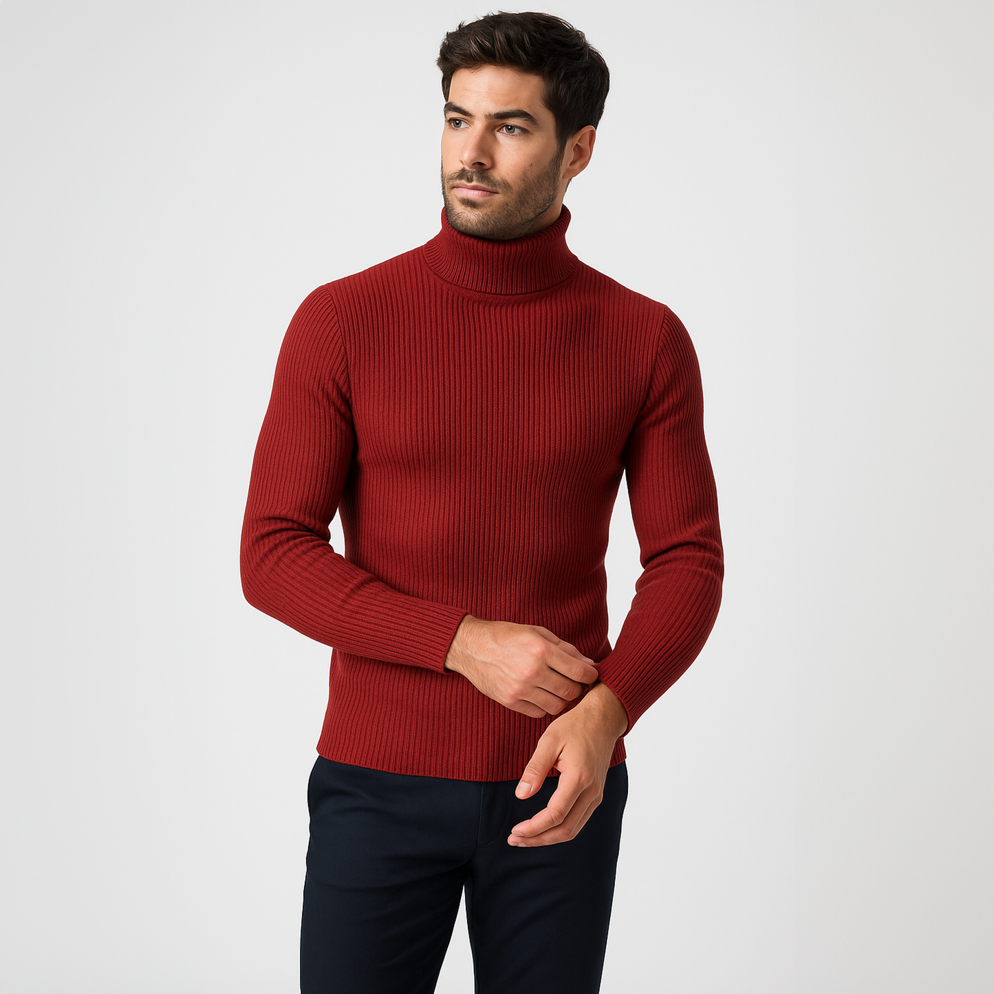 CAMISETA CORDILHEIRA GOLA ALTA MASCULINA