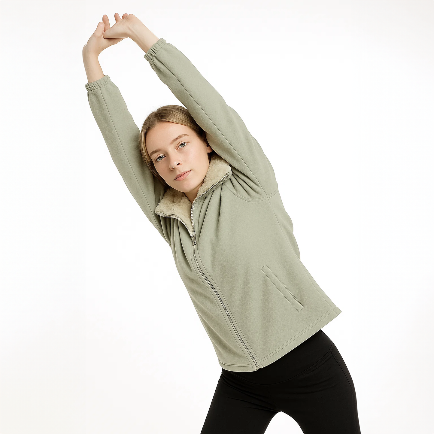 FLEECE CORDILHEIRA COATS FEMININO