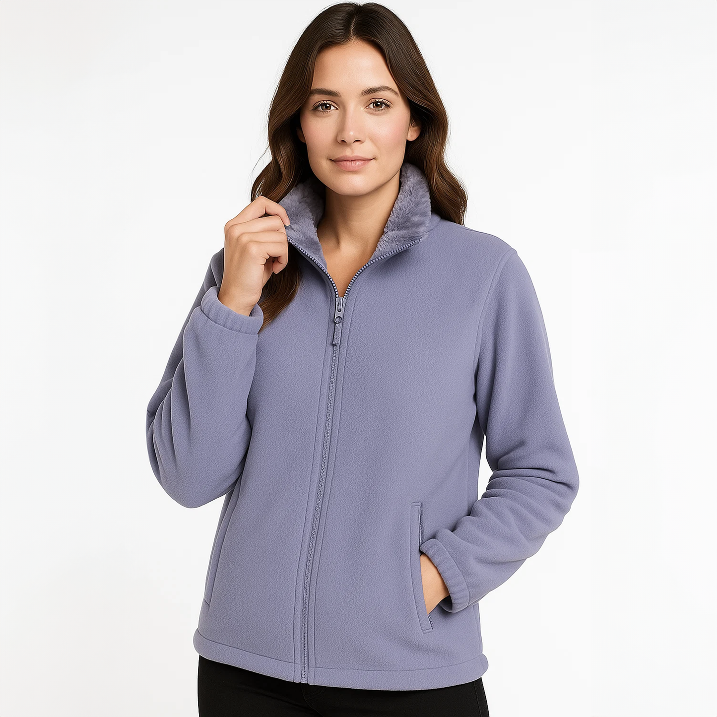 FLEECE CORDILHEIRA COATS FEMININO