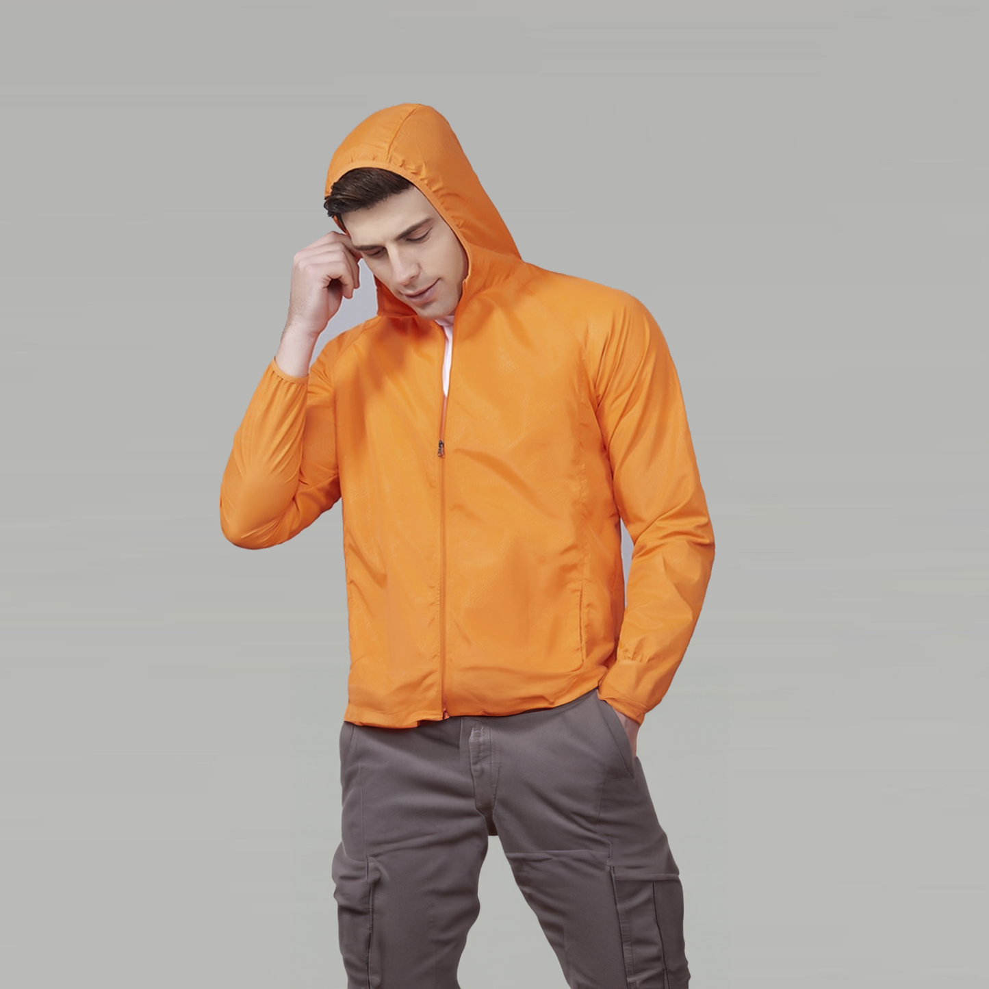 CORTA-VENTO CORDILHEIRA IMPERMEÁVEL UV MASCULINA