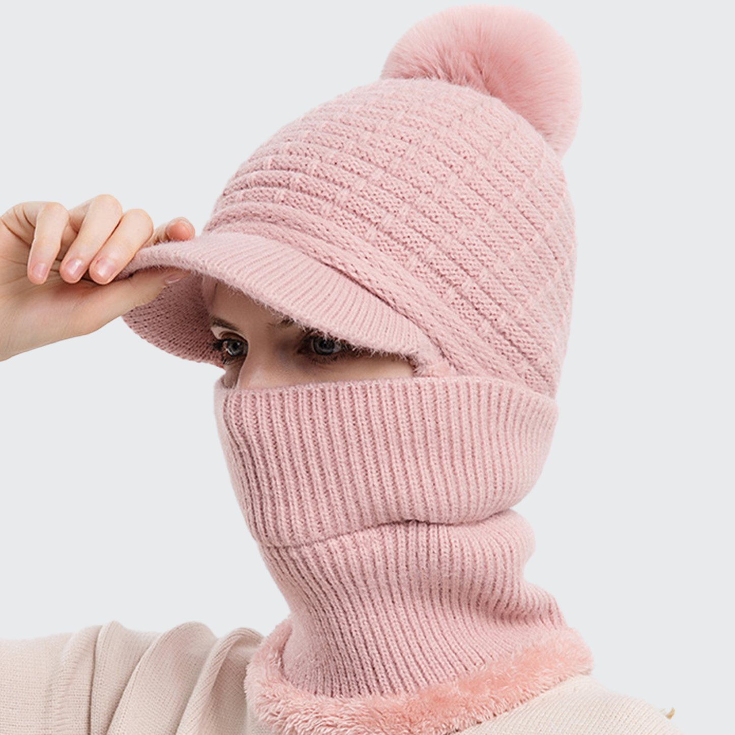 GORRO/CACHECOL CORDILHEIRA TRICOT FEMININO