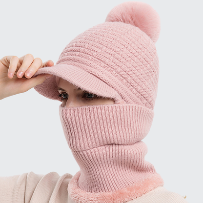 GORRO/CACHECOL CORDILHEIRA TRICOT FEMININO